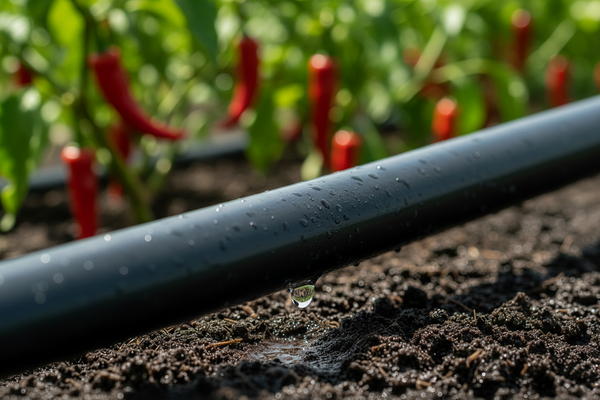 Irrigation pipe with emitter (16mm)