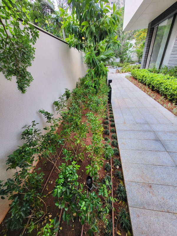 Landscaping irrigation tube (16mm brown)