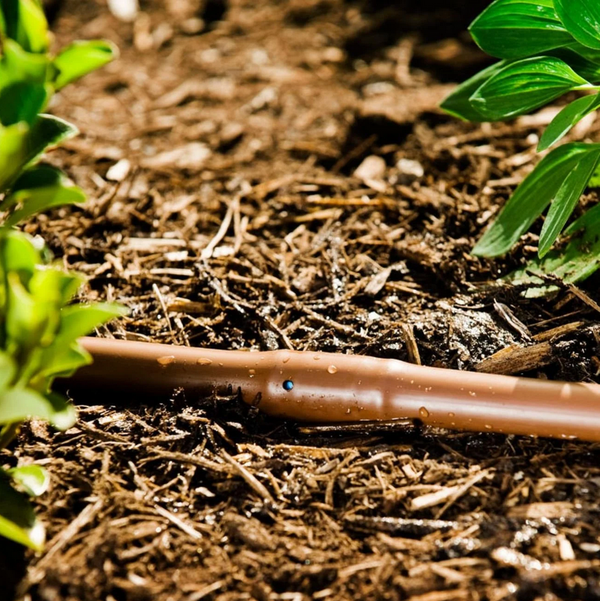 Landscaping irrigation tube (16mm brown)