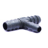 Dripline reducing Tee connector